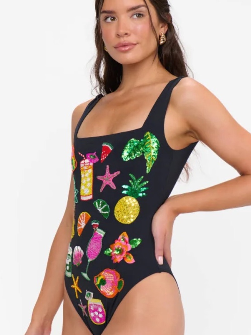 NWT Show Me Your Mumu Italia One Piece in Vacay Cocktails 🍊🍹☀️ Size Small